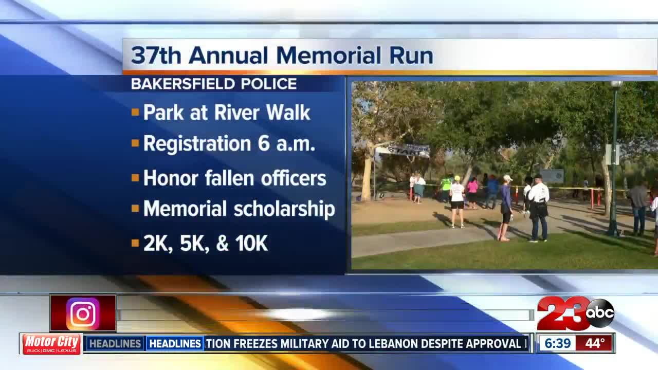 Bakersfield Police honor fallen officers with 37th Memorial Run