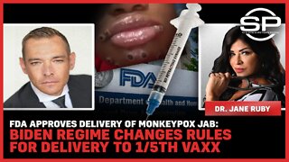 FDA Approves Delivery Of Monkeypox Jab: Biden Regime Changes Rules For Delivery To 1/5th Vaxx