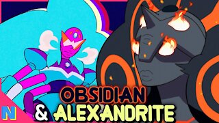 Alexandrite & Obsidian: History + Symbolism Explained! | Steven Universe