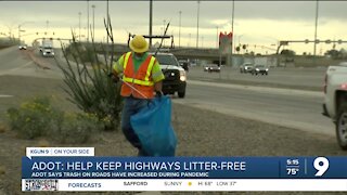 Arizona roadway littering is making a comeback