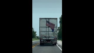 Proud American Truck Driver
