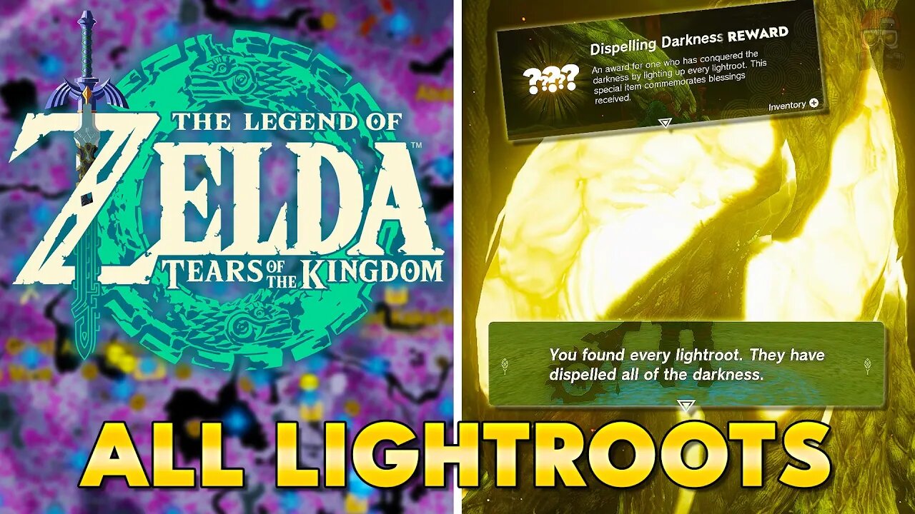 Zelda Tears of the Kingdom How to get All Lightroots and Complete