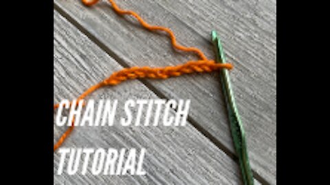 Chain Stitch Tutorial