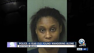 Police: 4-year-old found wandering alone