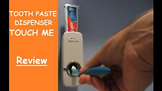 'Touch Me' Toothpaste Dispenser Review