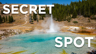 Landscape Photography Tips and Tricks from Fairy Falls and Imperial Geiser in Yellowstone N/P