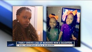 Family grieves loss of murdered mother and daughters