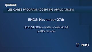 Lee Cares application deadline