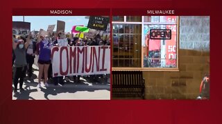 Madison police respond to looting, property damage during Saturday night protests