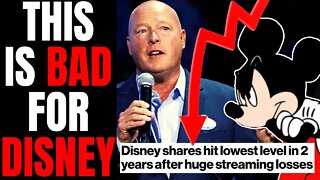 Woke Disney DISASTER Stock TANKS After Losing BILLIONS With Marvel And Star Wars Streaming Failures