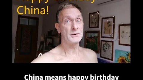 Happy Birthday China means Happy Birthday to You ! #Happybirthday ~ 愿所有美好天天相伴! 🥰China🥰