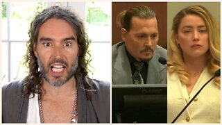Russell Brand Reacts To Johnny Depp Trial