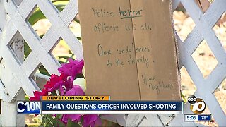 Family wants answers after officer- involved shooting