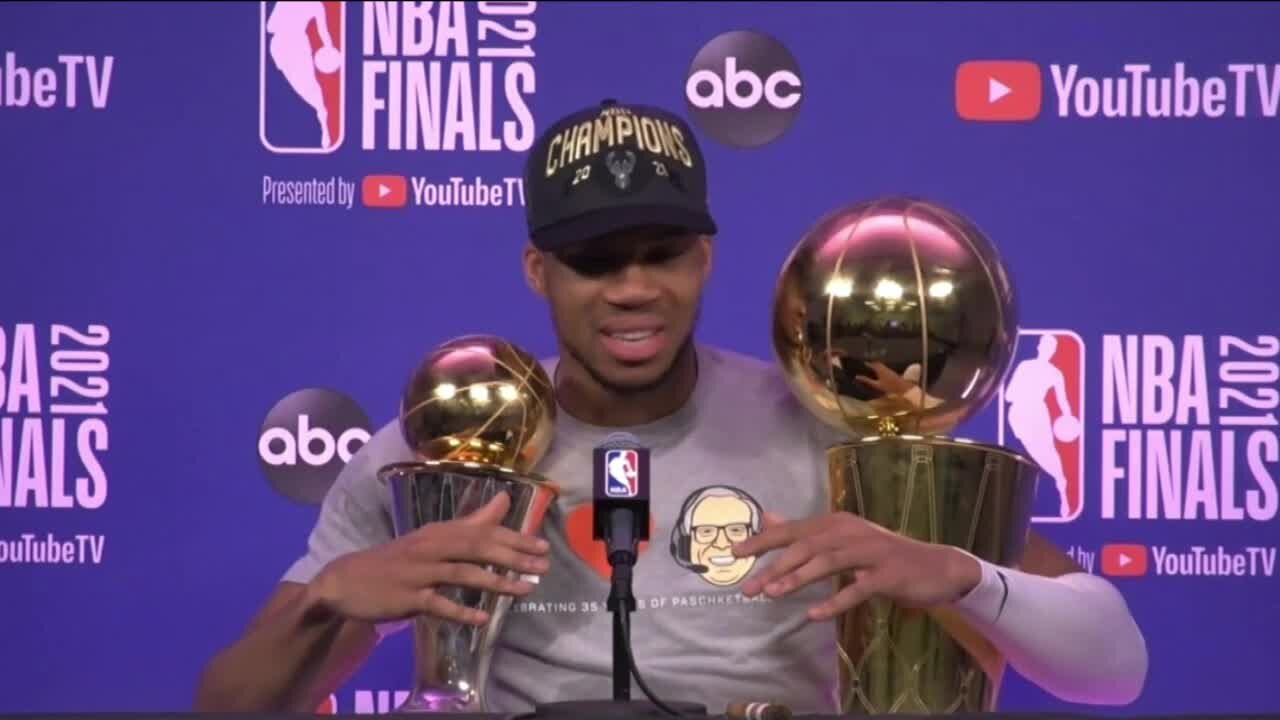 Giannis hopes victory brings others hope