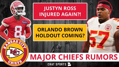 Kansas City Chiefs Rumors: Justyn Ross Injury? Orlando Brown Holdout? ESPN NFL Power Rankings