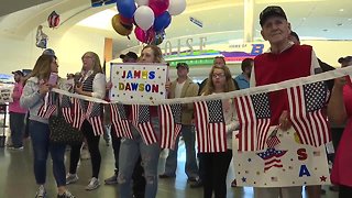 Special Olympic athletes return home from the world games gold medals