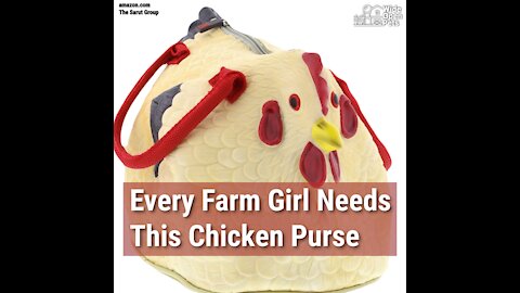 Every Farm Girl Needs This Chicken Purse