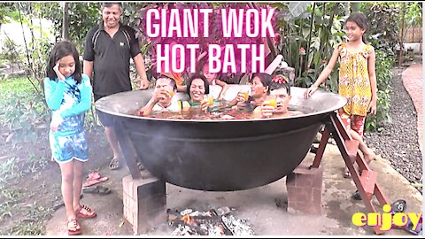 Get 'Cooked Alive' in These Traditional Kawa (GIANT WOK) Baths