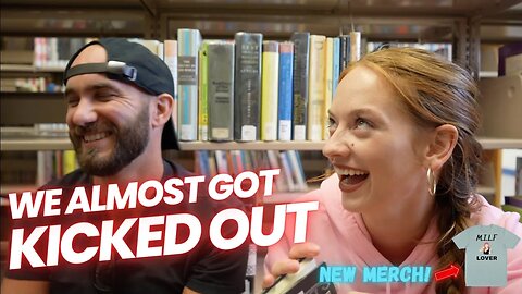 WE ALMOST GOT KICKED OUT! | MERCH DROP