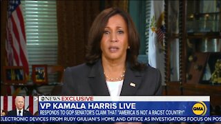 Kamala Harris Now Says America Isn't Racist After Tim Scott's Rebuttal