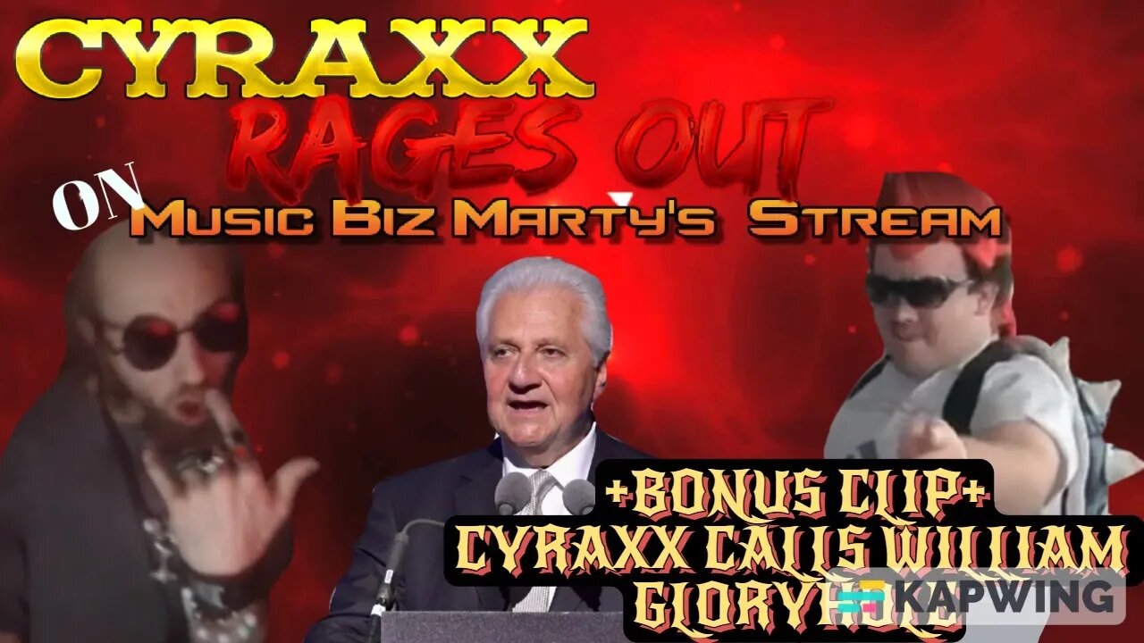 Cyraxx on Marty's Panel (6/2/23) PLUS Cyraxx Calls William Gloryhole
