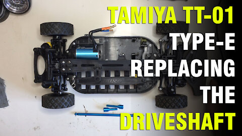 SBRC CAST (Ep6): Tamiya TT-01 Type-E Driveshaft replacement!