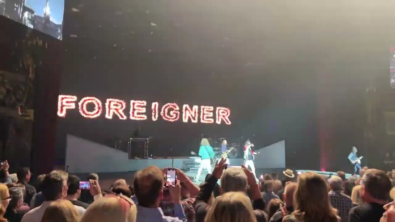 Foreigner in Las Vegas.