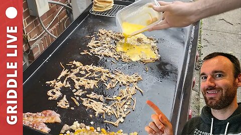 Hash Brown Omelette on a Griddle | Start to finish