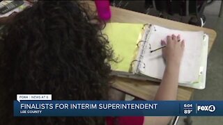 Lee County Schools Interim Superintendent finalists