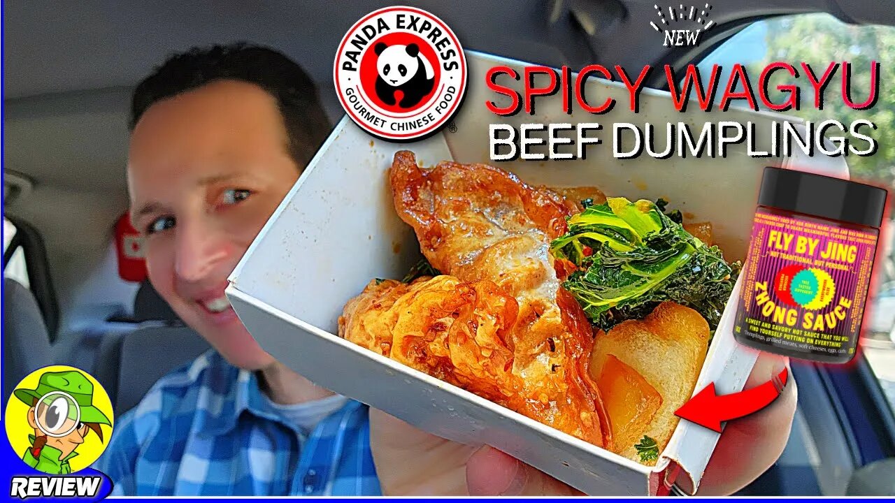 Panda Express® SPICY WAGYU BEEF DUMPLINGS Review 🐼🌶️🥩🥟 ⎮ Peep THIS Out ...