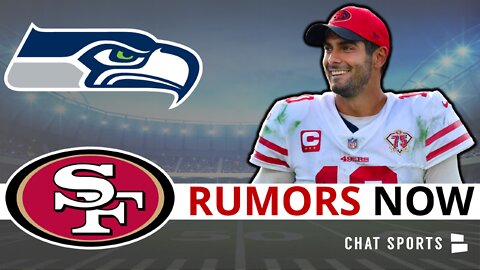 BUZZING 49ers Rumors: Jimmy G Trade To Seahawks AFTER DK Metcalf Contract? Deebo Samuel Deal NEXT?