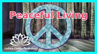 Live Peacefully, Make peace with your soul, Positive healing Energy