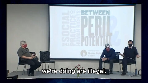 WATCH: Lefty ADMITS the things they do are ILLEGAL in Unbelievable Seminar