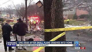 One dead after small plane crashes into home