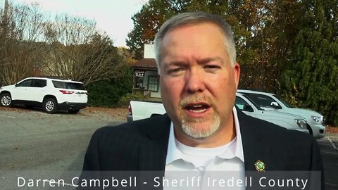 November 5 - messages from sheriff Campbell Iredell County