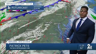 WMAR-2 News Patrick Pete Friday night weather