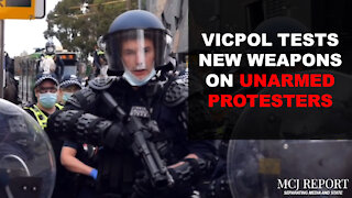 Victoria Police tests new weapons on protesters