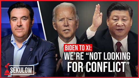 Biden to Xi: We’re “Not Looking for Conflict”