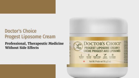Doctor's Choice Progest Liposome Cream