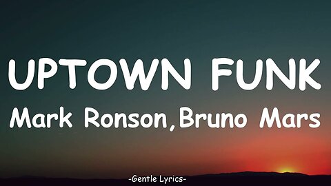 mark ronson uptown funk lyrics