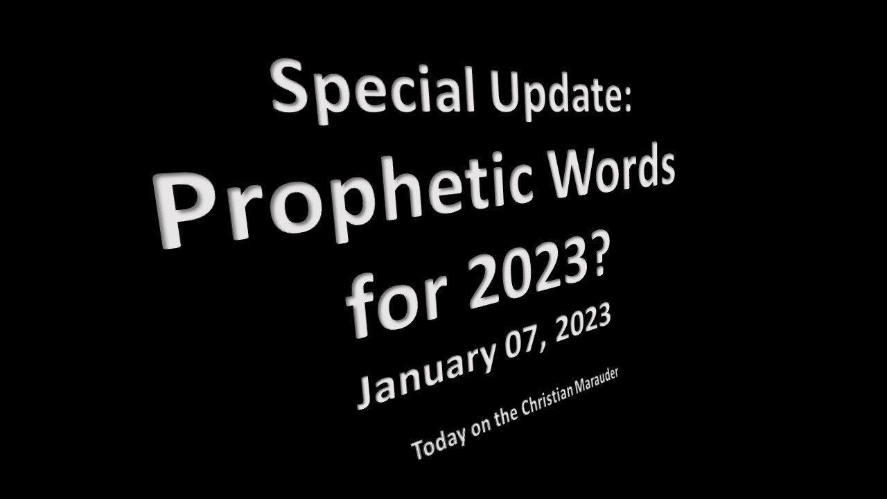 Prophetic Words for 2023
