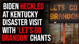 Joe Biden HECKLED In Kentucky With Chants Of 'Let's Go, Brandon'