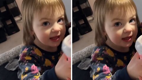 Toddler Has Hilarious Response To What's Mommy's & Daddy's Name