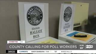 Kern County calling for poll workers