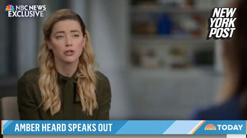 Amber Heard sat down with Savannah Guthrie on the "Today" show for her first post-trial interview.