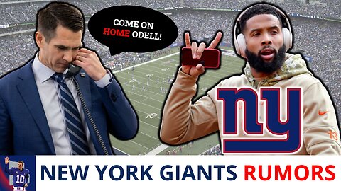 HUGE Odell Beckham Jr. Rumors, Giants & OBJ In Talks About Potential Contract | NY Giants Rumors