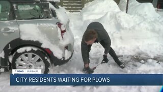 Residents waiting for plows as Buffalo crews dig through snow