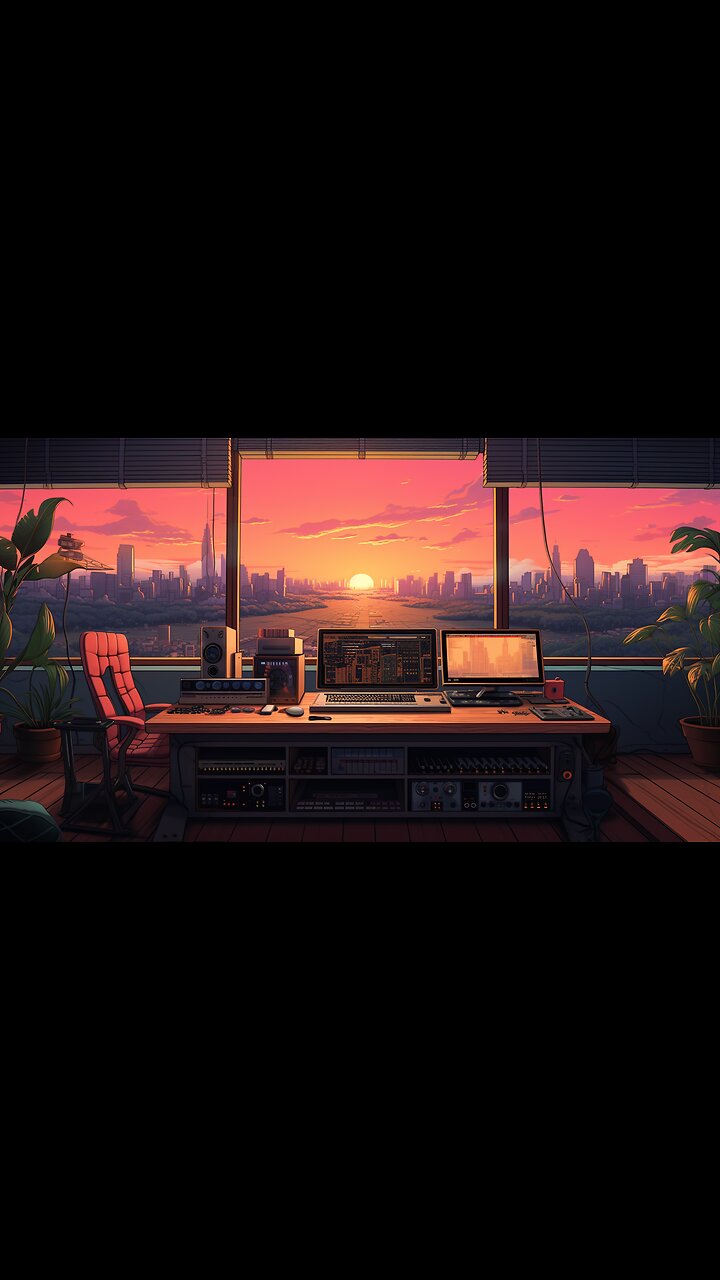 AESTHETIC LO-FI VIBE CHILL 4K BACKGROUND WALLPAPER