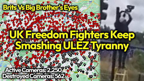 ULEZ Revolution Rages On: UK Freedom Fighters Wage War On Mounting AI Camera Social Credit Slavery