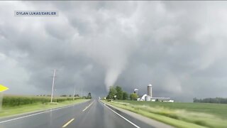 Eye witness video of tornado